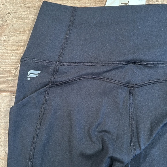 NWT- Fabletics PureLuxe HW Pocket Full length Leggings -BLACK (27”) OLD LOGO - Picture 6 of 9